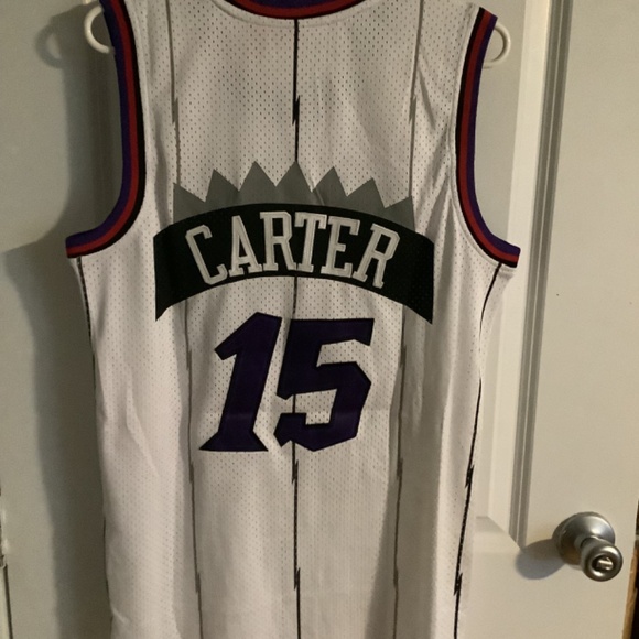 NWT Vince Carter Throwback Raptors Jersey Mens Size Medium - Picture 6 of 9